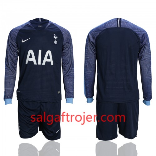 Tottenham Hotspur Fodboldtrøjer Børn Udebanesæt 2018/19 Langærmet Tottenham Hotspur Fodboldtrøjer Børn Udebanesæt 2018/19 Langærmet